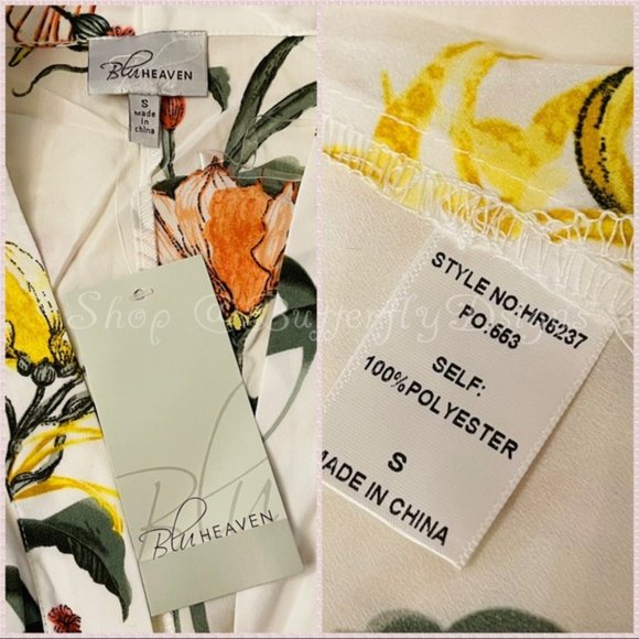 Umgee BluHeaven Sheer Kimono Cardigan - Picture 6 of 11